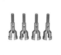 Ujjdwiurgh 4 PièCes Les Essieux de Roue 1/18 Camion la Voiture TéLéCommande Les PièCes de Rechange pour A949/A959/A969/A979/K929 Le Jouet Hors Route Les Accessoires de Voiture