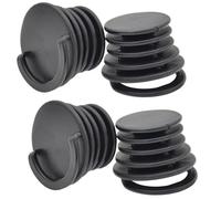 Ujjdwiurgh 4 Pièces Marine Bateau Kayak Rafting Pièces Bonde Scupper Bouchon Scupper Trous Bouchons Trous de Vidange Bouchons