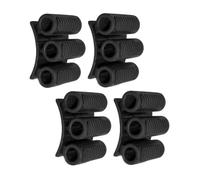 Ujjdwiurgh 4 Pièces Porte-Embouts pour Tournevis à Percussion, Porte-Embouts pour Perceuse, pour les Projets de Construction et de Bricolage avec la Plupart des Perceuses et des Tournevis