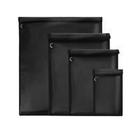 Ujjdwiurgh 4 Pièces Protecteur de Porte-Clés Étanche et Ignifuge, Pochette de Blocage de Signal RFID pour Clés de Voiture, Téléphones, Ordinateurs Portables Installation Facile Facile à Utiliser