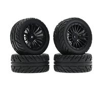 Ujjdwiurgh 4 PièCes Roue de Pneu en Caoutchouc pour SG1603 SG1604 SG1605 UD1601 UD1602 UD1603 UD1604 1/16 PièCes de Mise à Niveau de Voiture RC