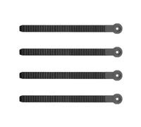 Ujjdwiurgh 4 Pièces Sangle D'Échelle de Cheville de Snowboard avec Vis Sangle de Fixation de Patin à Glace pour Bottes de Ski Installation Facile