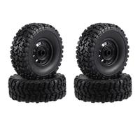 Ujjdwiurgh 4 PièCes SéRies 65Mm Pneu Pneus Roue pour MN D90 D99S MN-90 MN91 MN98 MN99S C14 C24 C24-1 C34 B14 B24 B36 PièCes de Mise à Niveau de Voiture TéLéCommandéE