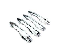 Ujjdwiurgh 4 PièCes SéRies ABS Chrome PoignéE de Porte Le Couvercle de Protection Couvre Garnitures Convient pour 2020 2021 Les Accessoires de Style de Voiture