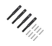 Ujjdwiurgh 4 PièCes SéRies en Acier Dur Portique Essieu D'EntraîNement Arbre de Transmission pour Capra Currie F9 Essieu SCX10 III AR45