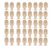 Ujjdwiurgh 40 Pièces de Stomie Pochettes Vidables en une Seule Pièce pour Colostomie Iléostomie Soins de Stomie 20-60mm de Colostomie avec Valve de Vidange