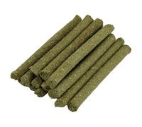 Ujjdwiurgh 40 PièCes Naturel Mixte Herbe Bâton à Mâcher pour Cochon D' Lapin Gerbille Perroquet Lapin et Autres Petits Animaux