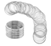 Ujjdwiurgh 400 Boucles de de Mémoire Bracelets de Mémoire Manchette Bracelet en Acier Perles Fils Résultats