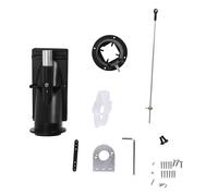 Ujjdwiurgh 40Mm Water Jet Thruster Power PulvéRisateur Pompe Water Jet Pump avec 3 Lames HéLice Fit 775 Moteur pour RC Jet Boat,Black