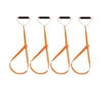Ujjdwiurgh 4PCS 4.9Ft Harnais Orange pour Traîner les Cerfs - Corde de Remorquage pour Cerfs - Tire-Cerf et Harnais - Accessoires de Chasse Aux Cerfs