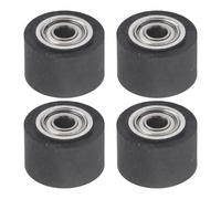 Ujjdwiurgh 4pcs Rouleau D'Alimentation en Papier Pinch Roller Rubber Cutting Plotter Pinch Roller 4x11x16mm Accessoires de Machine de Découpe et de Gravure
