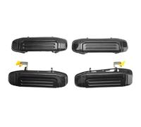 Ujjdwiurgh 4PièCes SéRies Voiture PoignéE de Porte ExtéRieure Noire pour Montero V31 V32 V33 V43 V46 V47