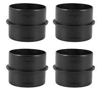 Ujjdwiurgh 4X 60 Mm Chauffage de Voiture Conduit Menuisier de Tuyau Connecteur de Tube de Tuyau de Chauffage de Stationnement d'air Convient pour