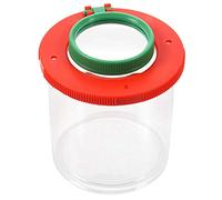 Ujjdwiurgh 4X Deux Lentilles Visionneur D'Insectes Médaillon Boîte Loupe Insecte Loupe Loupe Kid Jouet Cadeau