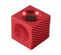 Ujjdwiurgh 5 Outils en 1 pour L'Entretien des Pointes de Queue de Billard, Perforateur, FaçOnneurs - Le Dernier Outil pour Pointes de Queue de Billard, Rouge