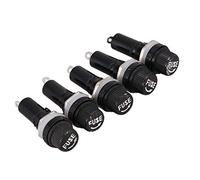 Ujjdwiurgh 5 Pcs AC 125V 15 a 6 x 30mm Porte-fusible de panneau