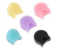 Ujjdwiurgh 5 Pièces Clarinette Repose-Pouce Coussin Clarinette Repose-Doigts pour Clarinette Hautbois, 5 Couleurs