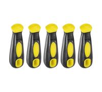 Ujjdwiurgh 5 Pièces Poignée de Fichier 4,25 Pouces Poignées Ergonomiques à Trou Rond et Rectangulaire pour Métalliques de 14 Pouces