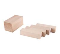 Ujjdwiurgh 5 PièCes SéRies Blocs de Bois à DéCouper Blocs de Bois à Tailler Blocs de Sculpture en Tilleul Ensemble de Bois Tendre Inachevé pour les DéButants en Sculpture
