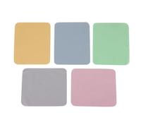 Ujjdwiurgh 5 PièCes SéRies Doux Chamois Lunettes Cleaner Lunettes Fibre Fine Tissu Propre pour Objectif CaméRa de Nettoyage