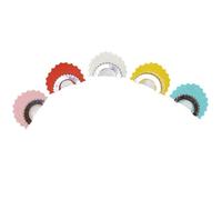 Ujjdwiurgh 5 Pièces Sifflet D'Oiseau Sifflet de Langue Magique pour Appelant D'Oiseau comme Indiqué en Métal pour Produire Une Voix D'Octave Élevée