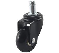 Ujjdwiurgh 5 Roues de Roulette de Chaise de Remplacement 2 Pouces, Roues Robustes avec Tige Enfichable 7/16 X 7/8 Pouces, Roulement Silencieux et Lisse