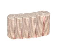 Ujjdwiurgh 5 Rouleaux de Bandage Élastique - Bandage de Compression avec Fermeture Automatique et Clips Supplémentaires, Bandage Sans Latex pour le Sport, B