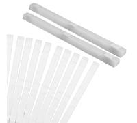 Ujjdwiurgh 50 Bandes de Colle avec Support en, Bandes de Colle Thermique pour Reliure de Livres, Adhésif Thermofusible pour Réparation de Livres