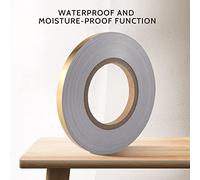 Ujjdwiurgh 50 Mètre Or Autocollants Autocollants Carrelage Imperméable Carreau Mural Espace Bande D'Étanchéité Bande Bande Joints Beauté Autocollants Stickers Décor À