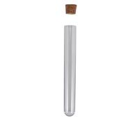 Ujjdwiurgh 50 Pcs 20 X 150Mm 30Ml Tube À Essai En Plastique Avec Le LiÈGe, Clair Tube Cadeau De Faveur De Mariage Tube De L'emballage