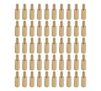 Ujjdwiurgh 50 Pcs M3 Mâle X M3 11Mm Longueur en Laiton Filetage PCB Entretoises Stand-Off
