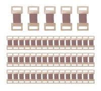 Ujjdwiurgh 50 PièCes Bandage éLastique Wrap Clips MéTalliques Extensibles Pinces de Fixation Crochets Trousse de Premiers Soins pour Divers Types de Bandages de Sport