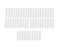 Ujjdwiurgh 50 PièCes Doublure de Capuchon Jetable Anti-Humidité Bandeau VisièRe Chapeau Bandes AdhéSives Absorbant Patch,Blanc