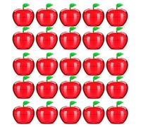 Ujjdwiurgh 50 Pièces Ornements de Fruits Boule Décorative Centre Commercial Festival Décoration Boîte Cadeau Boîte à Bonbons