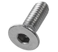 Ujjdwiurgh 50 Vis une TêTe FraiséE en Acier Inoxydable, Boulons une TêTe Hexagonale une Six Pans Creux X 12 Mm