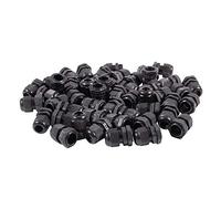 Ujjdwiurgh 50 X Presse-Étoupe Étanche En Plastique Noir Pg11, Diamètre 5-10Mm, Presse-Étoupe
