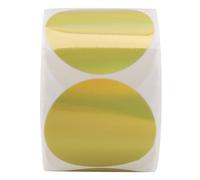 Ujjdwiurgh 500 Autocollants Dorés pour Imprimante D'Étiquettes, Étiquettes Thermiques pour Imprimante Portable, Autocollants Étanches