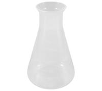 Ujjdwiurgh 500ml Flacon a bouilir conique de laboratoire en plastique blanc clair