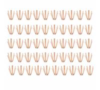 Ujjdwiurgh 50PièCes SéRies Adaptateur pour Arbre de Golf Laiton Cales Accessoires pour Arbre .335 .350 .355 .370