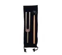 Ujjdwiurgh 512Hz Tuning Fork Set pour la Guérison Sonore et L'Alliage en Aluminium de Méditation avec Sac en Velours, Alliage D'Aluminium de Marteau avec Sac en Velours, Marteau