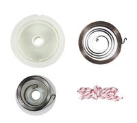 Ujjdwiurgh 5200 5800 52Cc 58Cc pour TronçOnneuse Chinoise DéMarreur Facile Ressort de Recul Poulie Corde Kit de RéParation Scies à Gaz