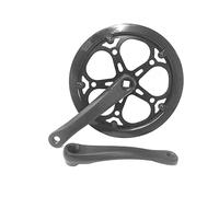 Ujjdwiurgh 52T 170Mm Vélo Manivelle Ensemble Plaque Dentaire Vitesse Vélo Diamant Trou Pignon Accessoires