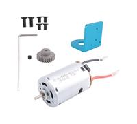 Ujjdwiurgh 540 Moteur Brossé avec Base de pour A959-B A959B A969-B A979-B K929-B 1/18 Accessoires de PièCes de Mise à Niveau de Voiture TéLéCommande