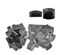 Ujjdwiurgh 54x9mm Embouts de Remplacement pour Supports de Lattes de Lit, pour Maintenir et Sécuriser Les Lattes de Bois de la Base de Lit.