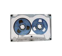 Ujjdwiurgh 55 Minute Blank Tape Disk Double Face Metal Small Open Disk Blank Cassette Tape Disk, D