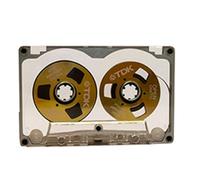 Ujjdwiurgh 55 Minute Blank Tape Disk Double Face Metal Small Open Disk Blank Cassette Tape Disk, E