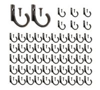 Ujjdwiurgh 58 PièCes Crochet Mural, Petits PatèRes, Cintre Simple pour Suspendre des Tasses à Café, Torchon de Cuisine Bronze