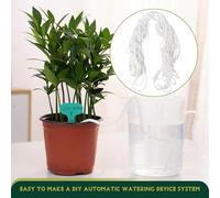 Ujjdwiurgh 5Mm 50M Cordon de MèChe Auto-Arrosage pour Pot de JardinièRe Bricolage SystèMe D'Irrigation Automatique à LibéRation Lente