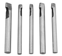 Ujjdwiurgh 5Pcs PoinçOn Trou Creux Set Forme Ovale en Cuir PoinçOn Trou Creux pour le Travail Du Cuir (4X6Mm, 4X7Mm, 4X8Mm, 4X10Mm, 4X12Mm)