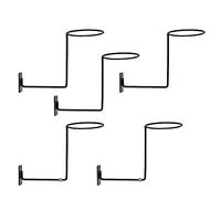 Ujjdwiurgh 5Pcs Support de Casque en MéTal Support de Casque Support Mural Crochet pour Manteaux, Chapeaux, Casquettes, Etc. Accessoires de Moto AméLioréS